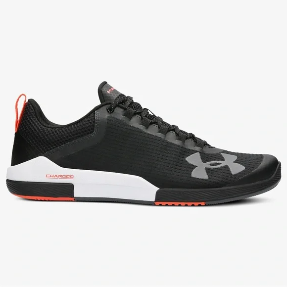 Under Armour Charged Legend Mens 10.5 Fitness Weight Lifting Cross Fit Black - Picture 1 of 7